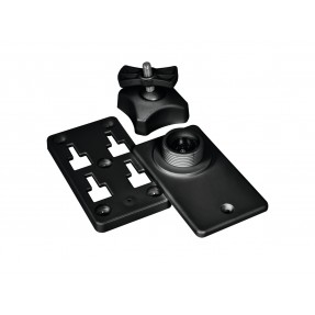 OMNITRONIC Wall Bracket for ODP-204/206 black 2x - 1