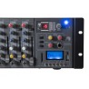 OMNITRONIC RM-1422FXA USB Rack Power Mixer - 5