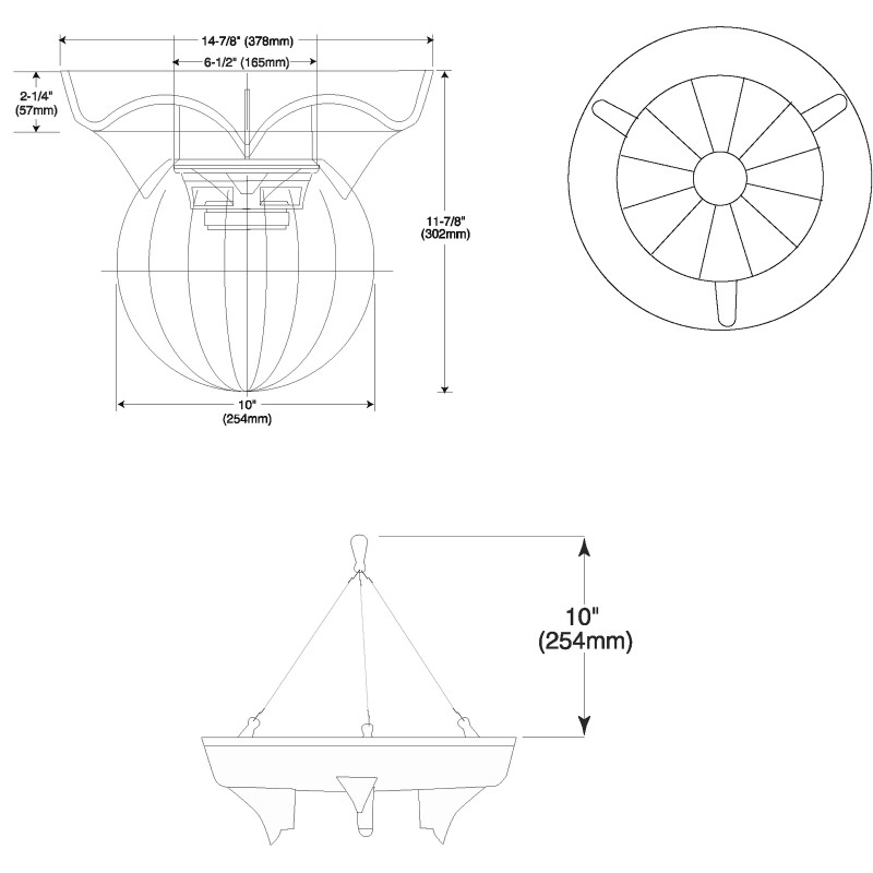 OMNITRONIC WP-10H Ceiling Speaker - 4