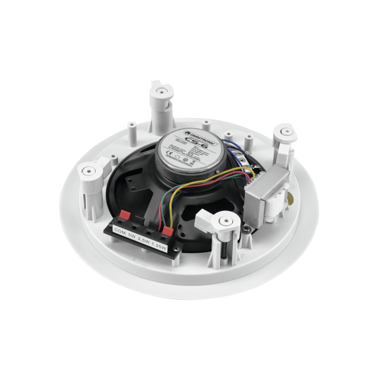 OMNITRONIC CS-6 Ceiling Speaker white - 3