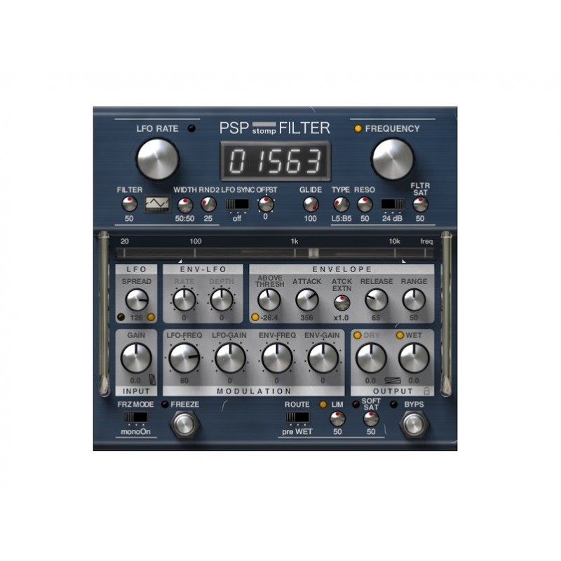 PSP Audioware stompFilter - wtyczka VST