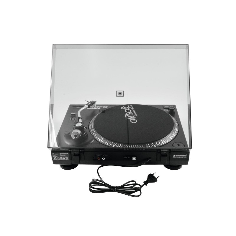 OMNITRONIC BD-1390 USB Turntable bk - 5