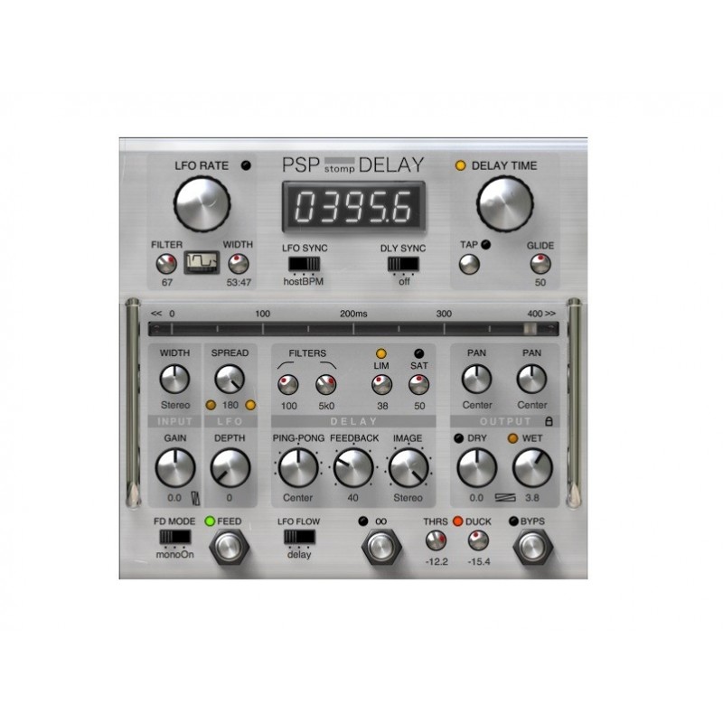 PSP Audioware stompDelay - wtyczka efektowa VST