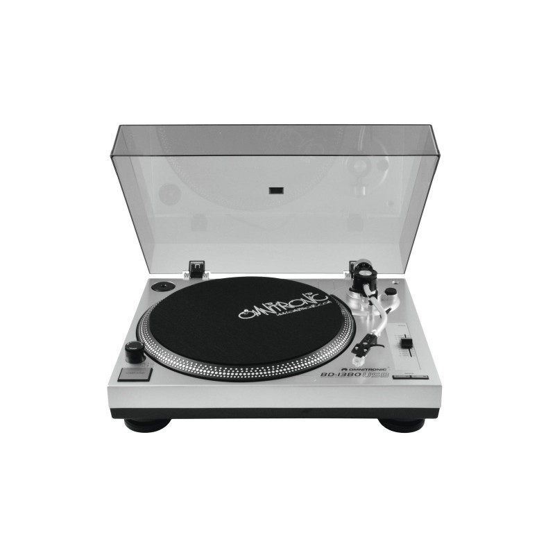 OMNITRONIC BD-1380 USB Turntable sil - 3