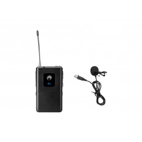 OMNITRONIC UHF-E Series Bodypack 527.5MHz + Lavalier Microphone - 1