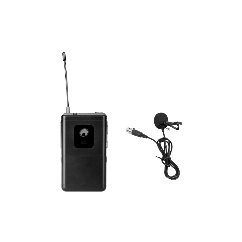 OMNITRONIC UHF-E Series Bodypack 534.1MHz + Lavalier Microphone - 1