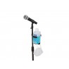 OMNITRONIC Set Microphone stand for disinfectant, black - 4