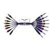 OMNITRONIC Snake cable 8xRCA/8xJack mono 15m - 4