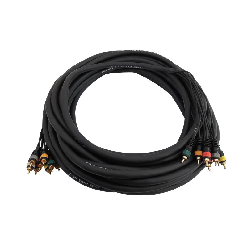 OMNITRONIC Snake cable 8xRCA/8xRCA 15m - 2