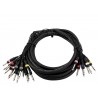 OMNITRONIC Snake cable 8xJack/16xJack mono 15m - 2