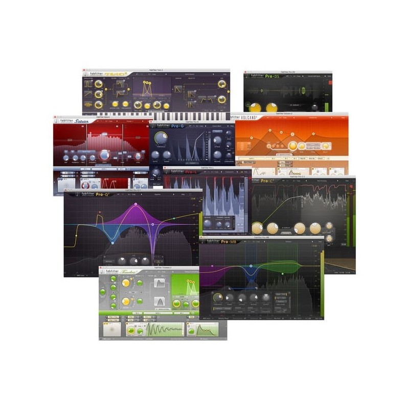 FabFilter Total Bundle - zestaw wtyczek VST