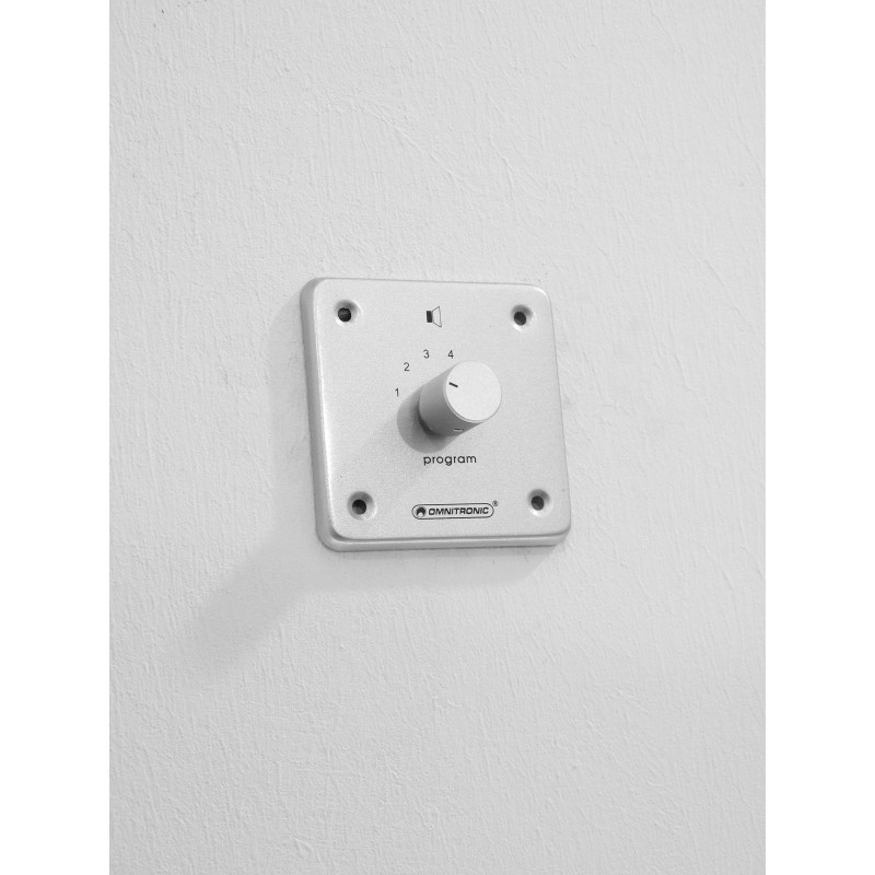 OMNITRONIC PA Program Selector mono sil - 5