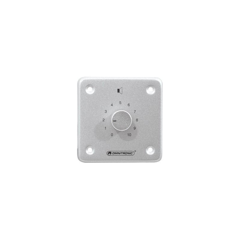 OMNITRONIC PA Volume Controller 10 W mono sil - 1