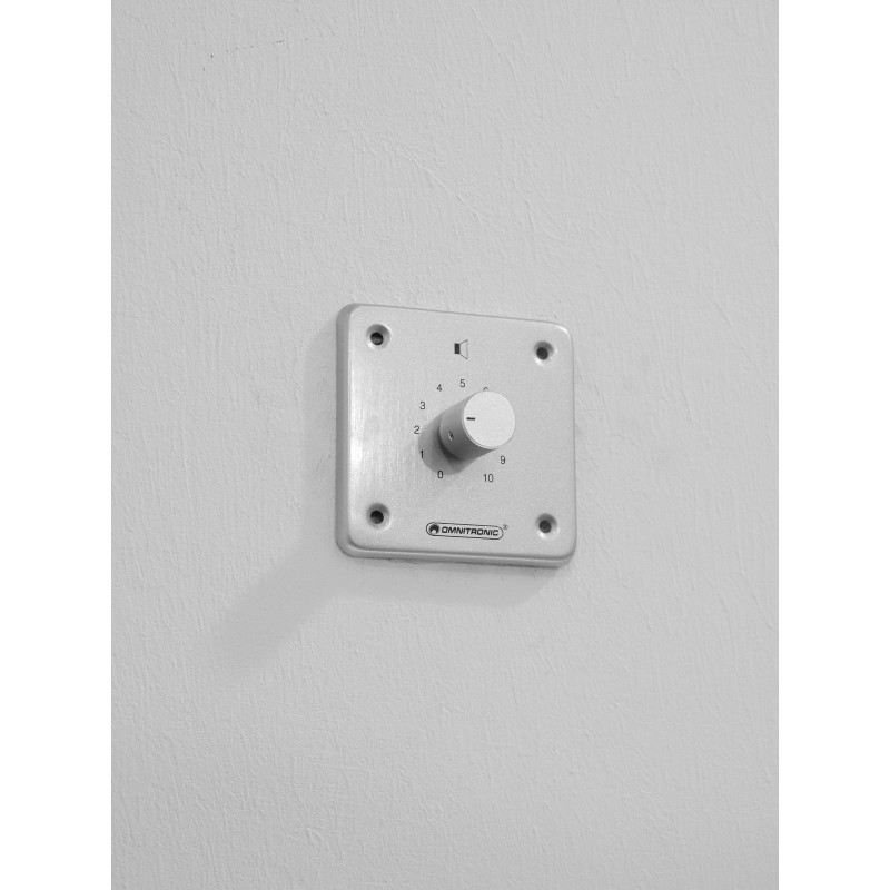 OMNITRONIC PA Volume Controller 10 W mono sil - 5