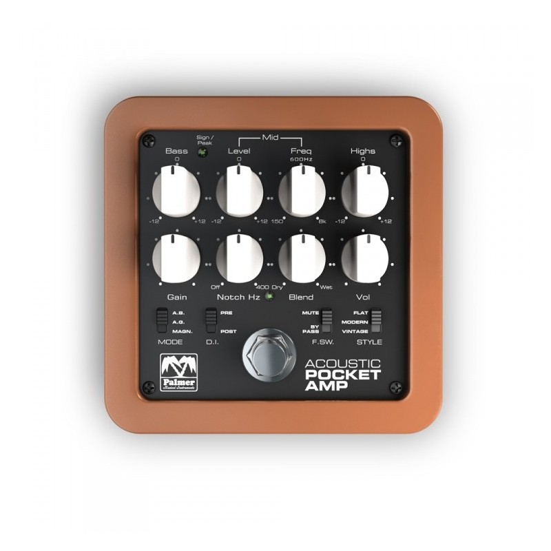 Palmer MI POCKET AMP ACOUSTIC - preamp gitarowy