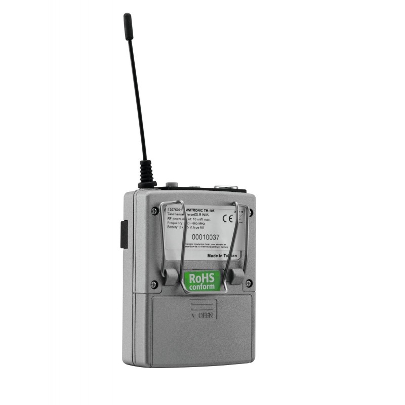 OMNITRONIC TM-105 Transmitter Set XLR WAMS-05 - 3