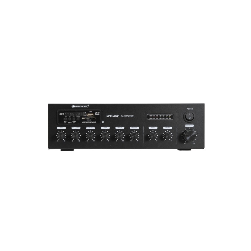 OMNITRONIC CPE-120P PA Mixing Amplifier - 5