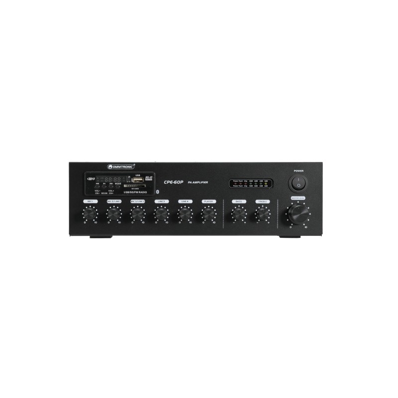 OMNITRONIC CPE-60P PA Mixing Amplifier - 3