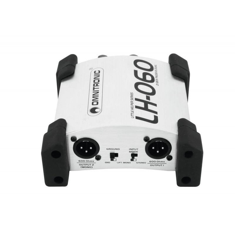 OMNITRONIC LH-060 PRO Passive Dual DI Box - 3