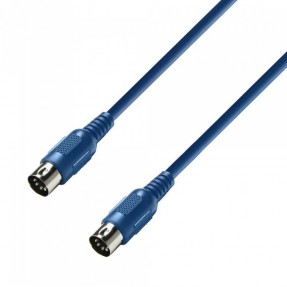ADAM HALL K3MIDI0150BLU - kabel midi 1,5 m