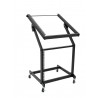 OMNITRONIC Rack Stand 12U/10U adjustable on Wheels - 1