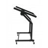 OMNITRONIC Rack Stand 12U/10U adjustable on Wheels - 2