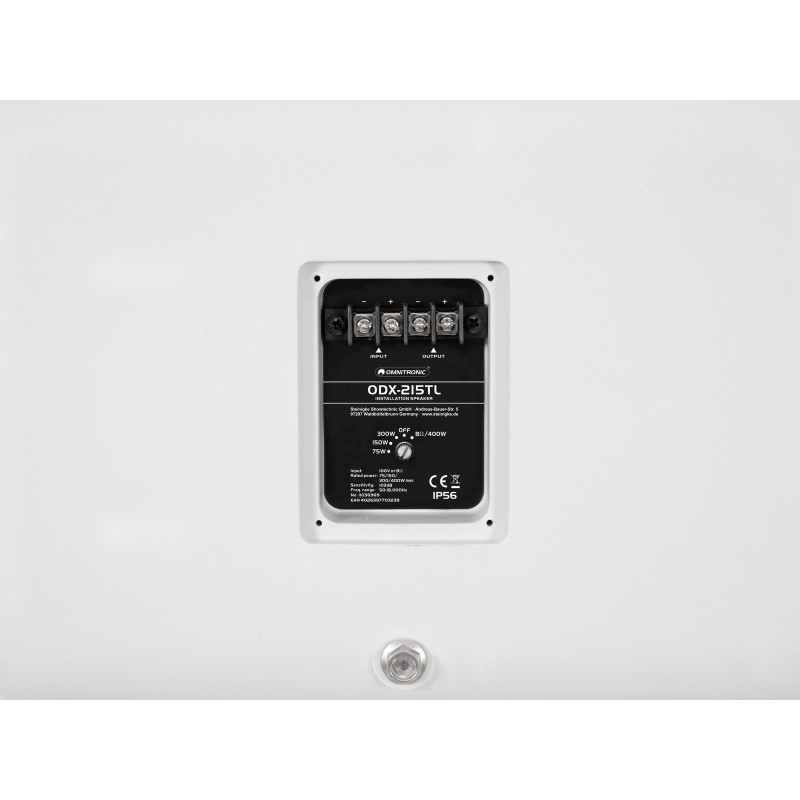 OMNITRONIC ODX-215TL Installation Speaker 100V white - 4