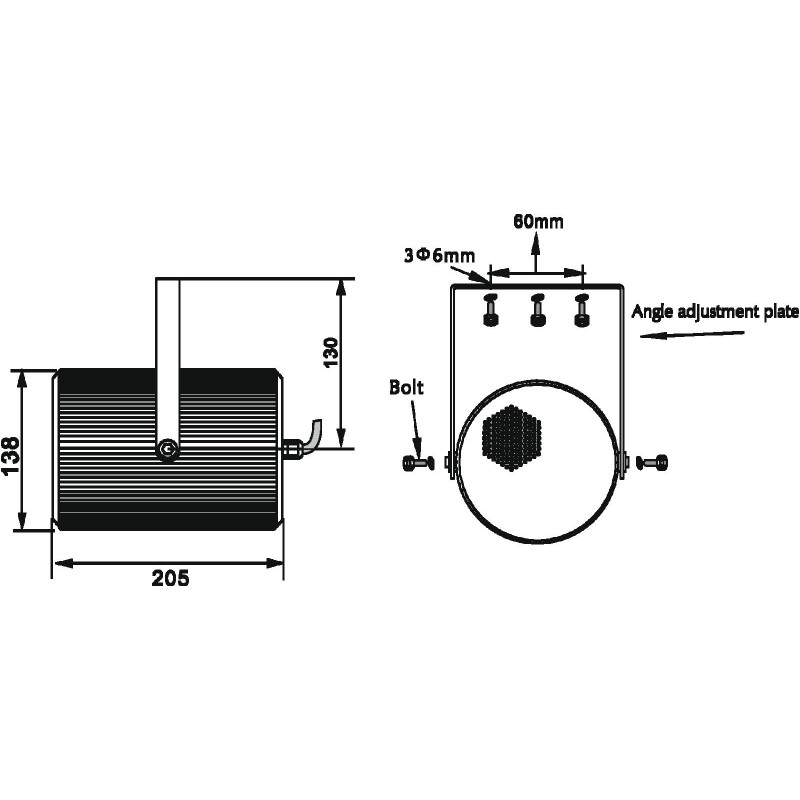 OMNITRONIC PS-15 Projector Speaker - 5