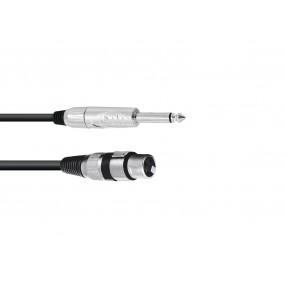 OMNITRONIC Adaptercable XLR(F)/Jack mono 5m bk - 1