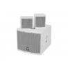 OMNITRONIC Set MOLLY-12A Subwoofer active + 2x MOLLY-6 Top 8 Ohm, white - 2