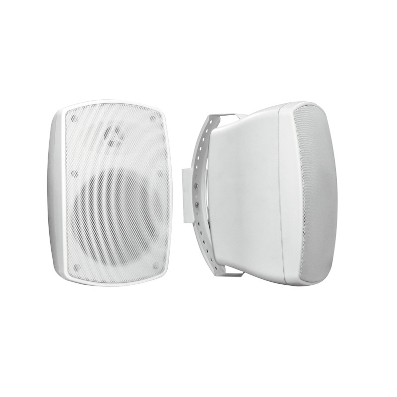 OMNITRONIC OD-5 Wall Speaker 8Ohms white 2x - 1