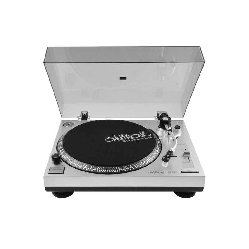 OMNITRONIC BD-1350 Turntable sil - 3