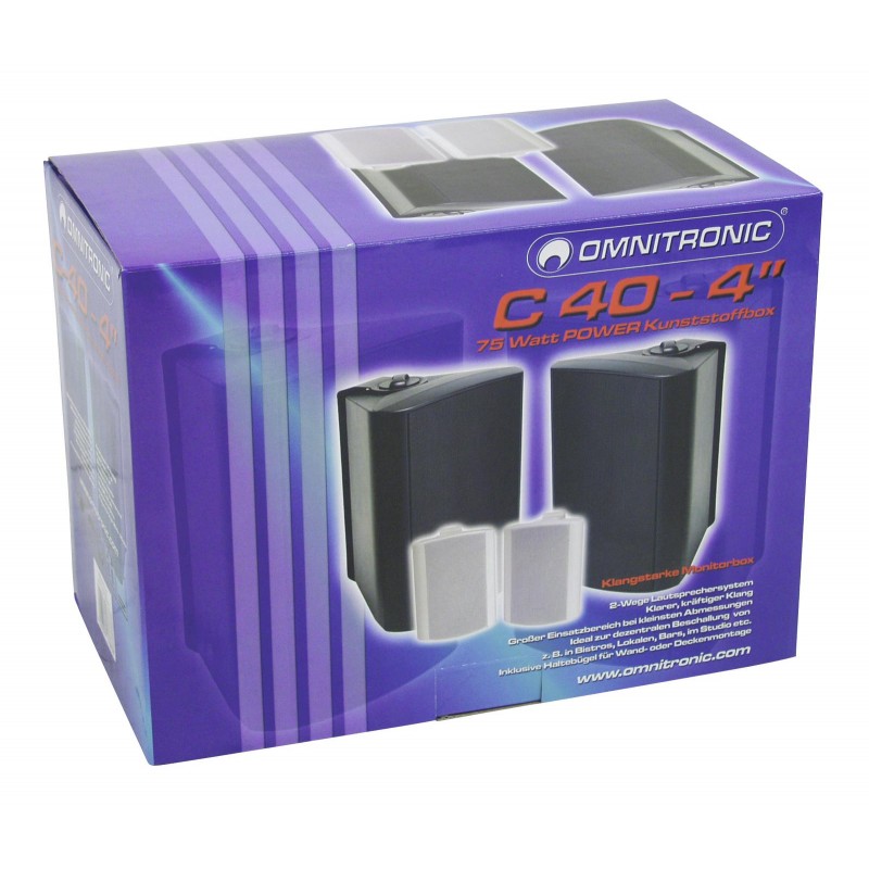 OMNITRONIC C-40 black 2x - 5