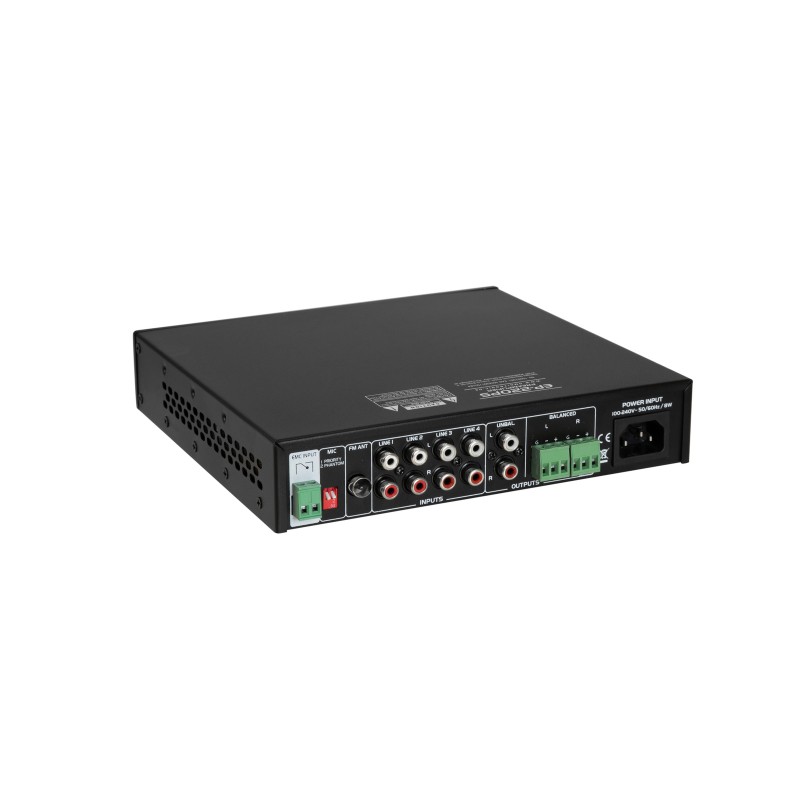 OMNITRONIC EP-220PS Preamplifier with MP3 Player, Bluetooth and FM Radio 9.5" - 5