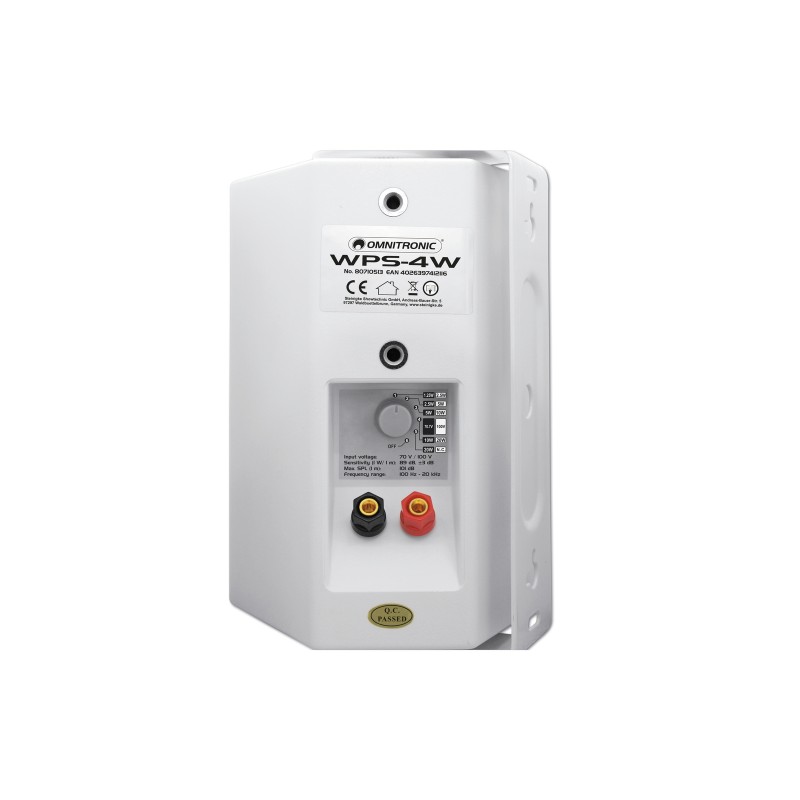 OMNITRONIC WPS-4W PA Wall speaker - 4