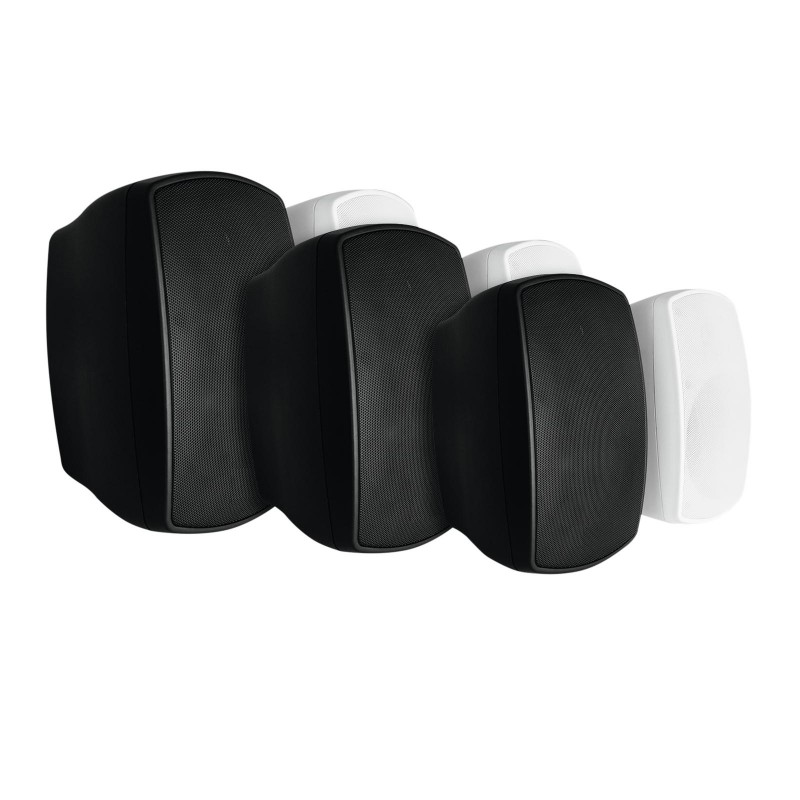 OMNITRONIC OD-4 Wall Speaker 8Ohms black 2x - 5