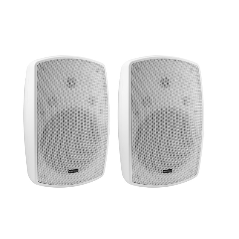 OMNITRONIC OD-8T Wall Speaker 100V white 2x - 1