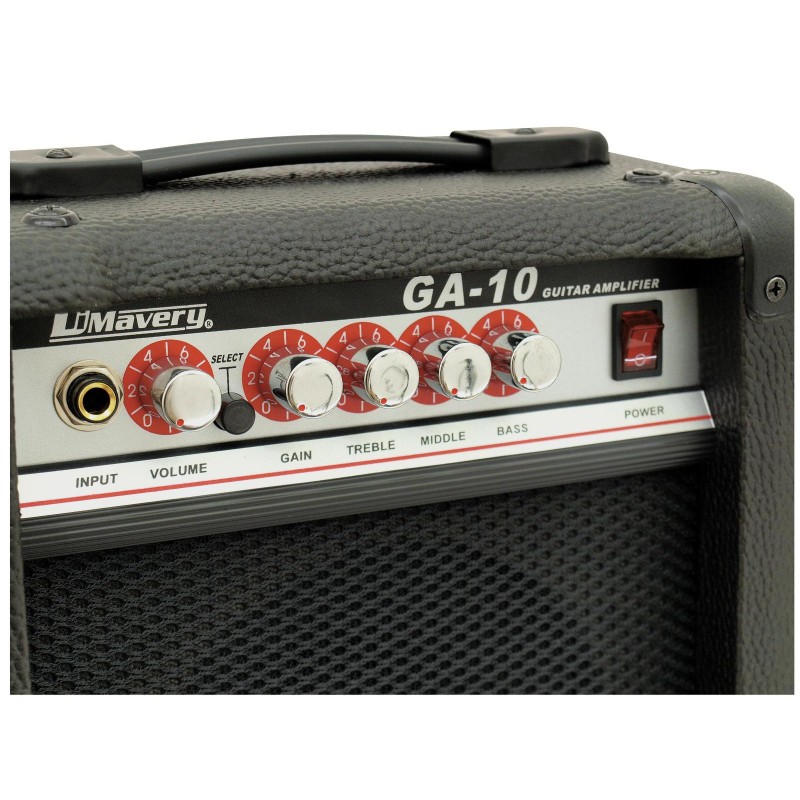 DIMAVERY GA-10 E-guitar amp 10 W - 3