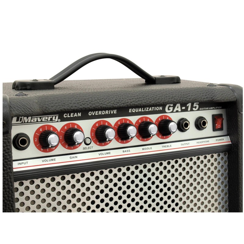 DIMAVERY GA-15 E-guitar amp 15W - 3