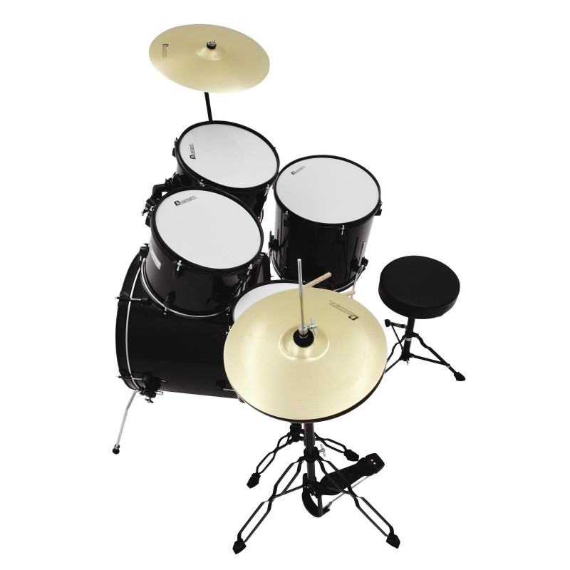 DIMAVERY DS-200 Drum set, black - 3
