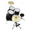 DIMAVERY DS-200 Drum set, black - 3