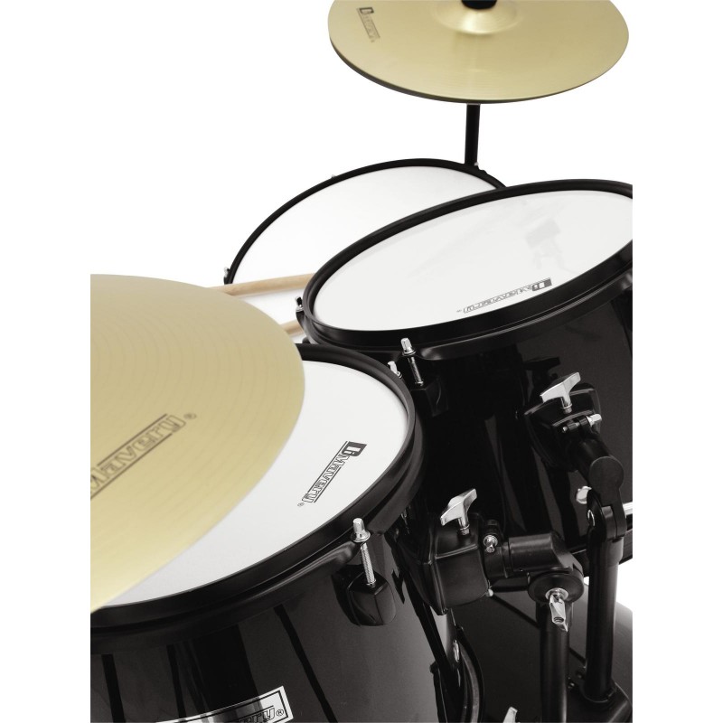 DIMAVERY DS-200 Drum set, black - 4