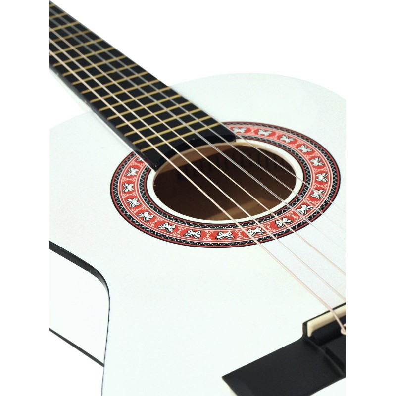DIMAVERY AC-303 Classical Guitar 1/2, white - 3