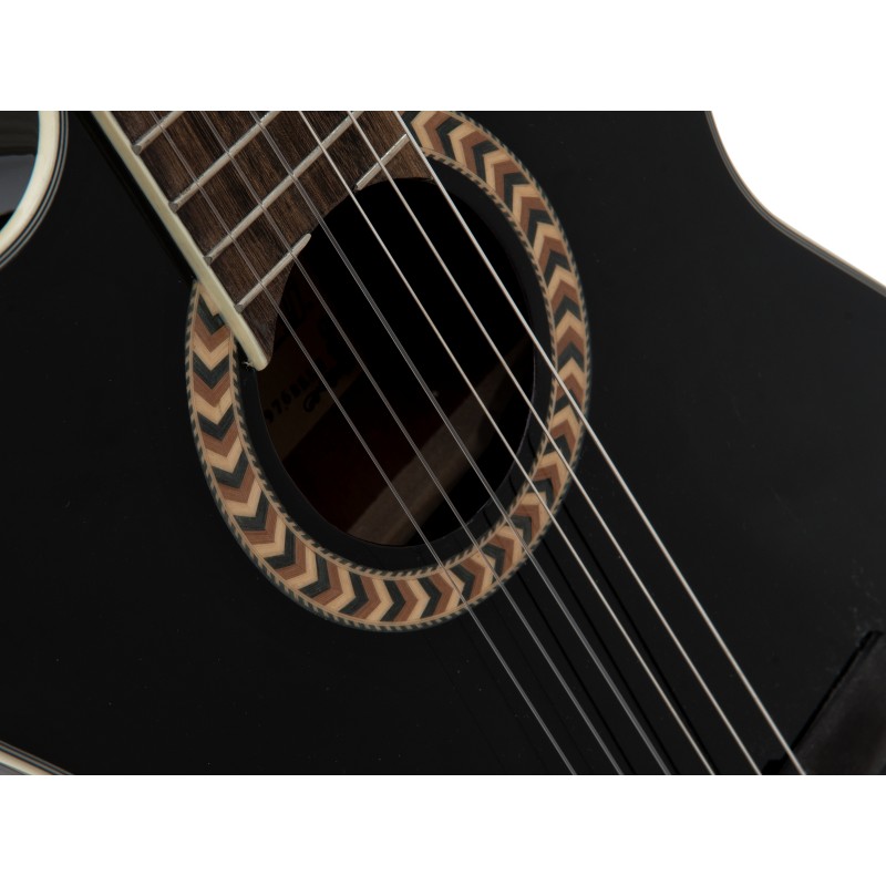 DIMAVERY CN-600L Classical guitar, black - 4
