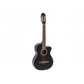 DIMAVERY CN-600E Classical guitar, schwarz - 1