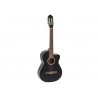 DIMAVERY CN-600E Classical guitar, schwarz - 1