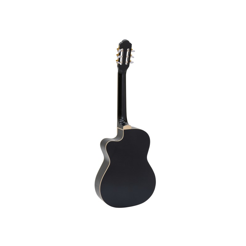 DIMAVERY CN-600E Classical guitar, schwarz - 2