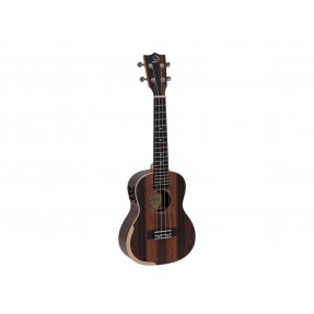 DIMAVERY UK-800 Concert Ukulele, Ebony - 1