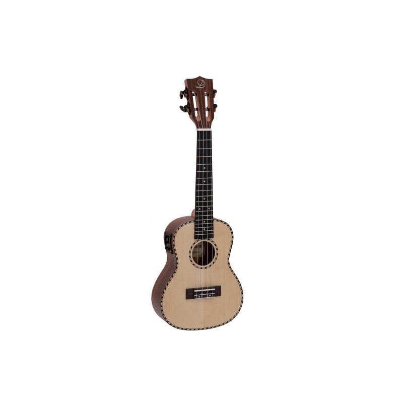 DIMAVERY UK-800 Concert Ukulele, spruce massive - 1