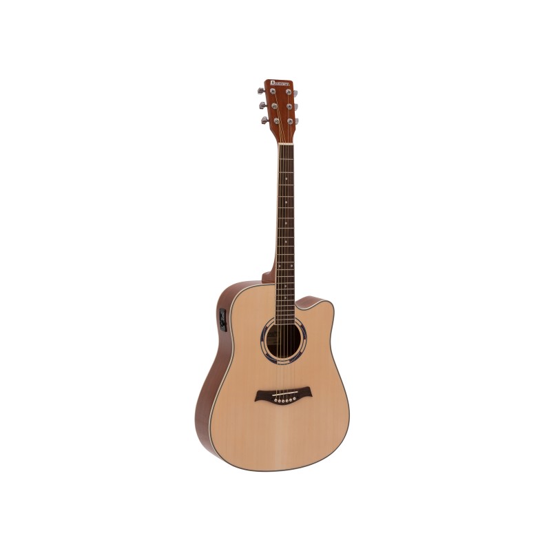DIMAVERY JK-500 Western guitar, Cutaway, nature - 1